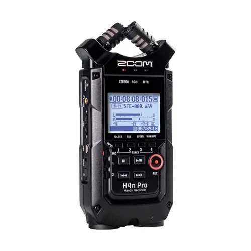 Zoom H4n Pro 4-Track Portable Audio Recorder