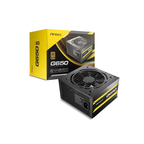 Antec G650 650W 80 Plus Gold Semi Modular Power Supply Antec G650 650W 80 Plus Gold Semi Modular Power Supply