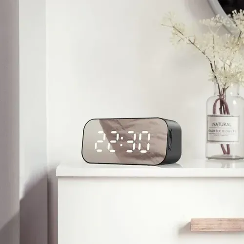 Havit HV-M3 Portable Alarm Clock Bluetooth Speaker
