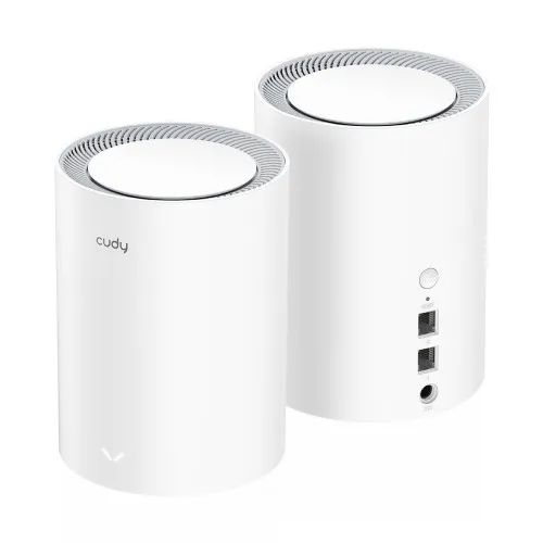 Cudy M1800 AX1800 Dual Band Mesh Router (2 Pack)
