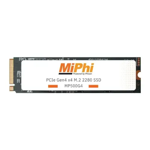 MiPhi MP500G4 512GB M.2 PCIe Gen4 NVMe SSD MiPhi MP500G4 512GB M.2 PCIe Gen4 NVMe SSD