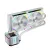 1STPLAYER X-240 ARGB Liquid CPU Cooler White