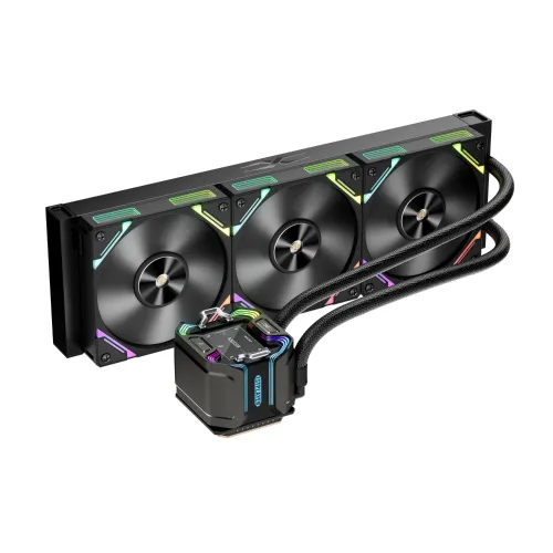 1STPLAYER X-360 ARGB Liquid CPU Cooler Black