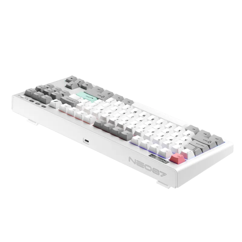 1STPlayer NEO87 Frost Wave Tri-Mode RGB Mechanical Keyboard