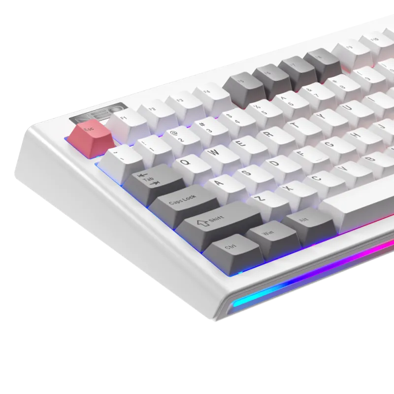 1STPlayer NEO87 Frost Wave Tri-Mode RGB Mechanical Keyboard