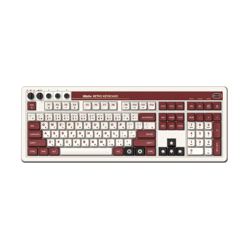 8BitDo Retro Tri-Mode Mechanical Keyboard 8BitDo Retro Tri-Mode Mechanical Keyboard