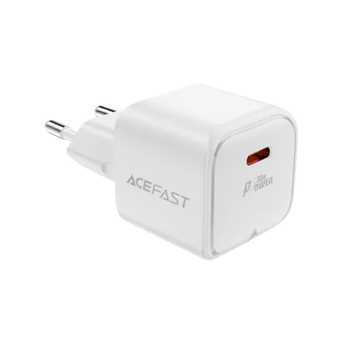 ACEFAST A77 Mini PD30W Fast GaN Charger With Cable