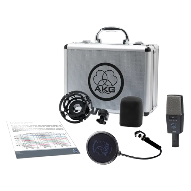 AKG C414 XLS Large-diaphragm Multipattern Condenser Microphone