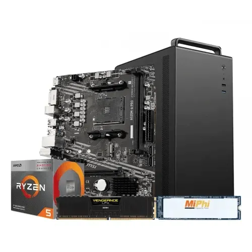 AMD Ryzen 5 3400G Processor Desktop PC