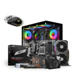 AMD Ryzen 5 7500F Processor With MSI B650M-P Motherboard PC