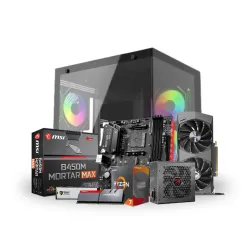 AMD Ryzen 7 5700X Processor With MSI B450M MORTAR MAX Motherboard PC