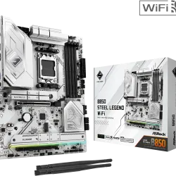 ASRock B850 STEEL LEGEND WIFI AM5 DDR5 ATX Motherboard