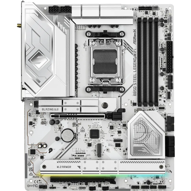 ASRock B850 STEEL LEGEND WIFI AM5 DDR5 ATX Motherboard