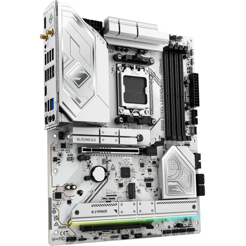 ASRock B850 STEEL LEGEND WIFI AM5 DDR5 ATX Motherboard
