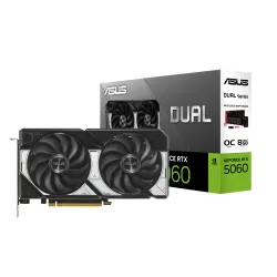 ASUS Dual GeForce RTX 5060 8GB GDDR7 OC Edition Graphics Card