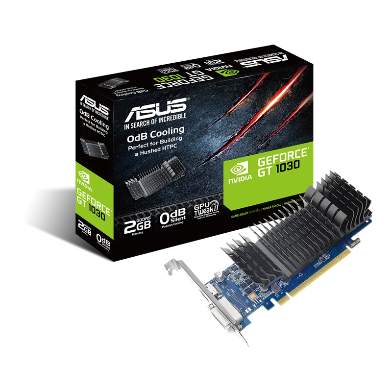 ASUS GeForce GT 1030 2GB GDDR5 low Profile Graphics Card