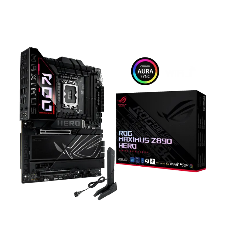 ASUS ROG MAXIMUS Z890 HERO LGA 1851 WiFi ATX Gaming Motherboard