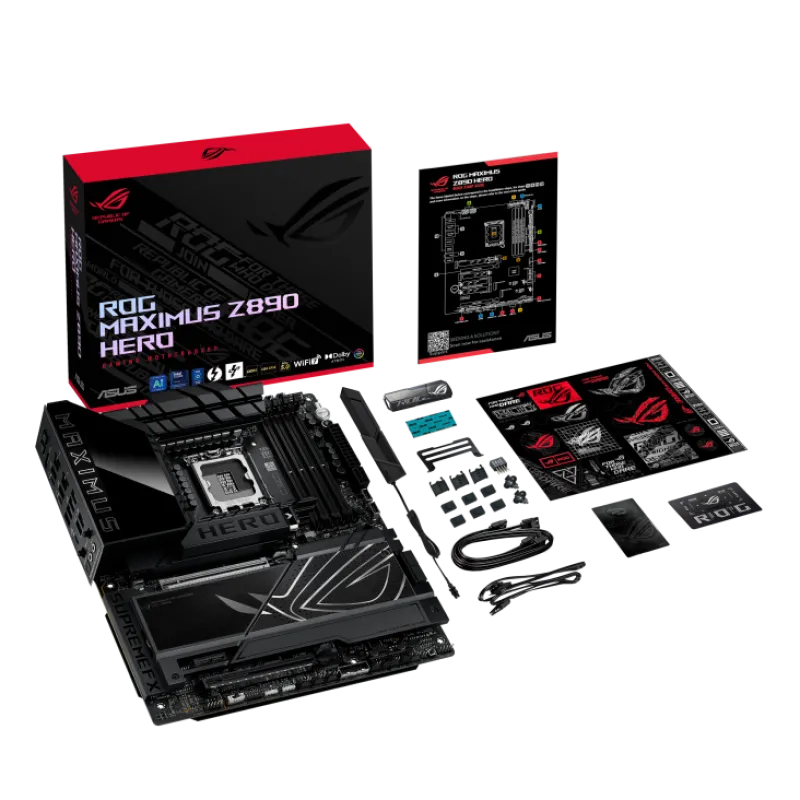 ASUS ROG MAXIMUS Z890 HERO LGA 1851 WiFi ATX Gaming Motherboard
