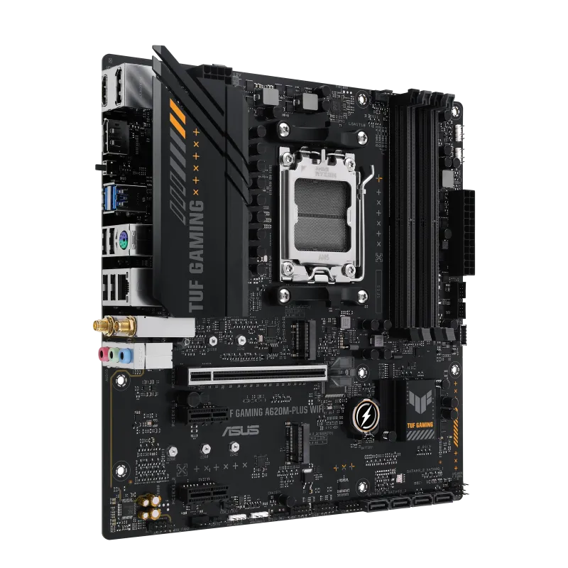 ASUS TUF GAMING A620M-PLUS WIFI AMD AM5 Micro-ATX Motherboard