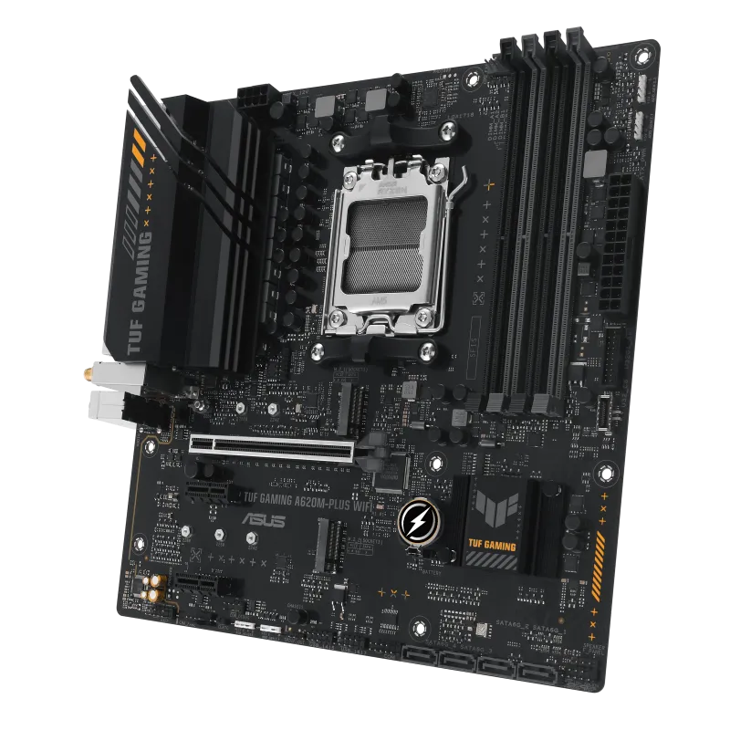 ASUS TUF GAMING A620M-PLUS WIFI AMD AM5 Micro-ATX Motherboard
