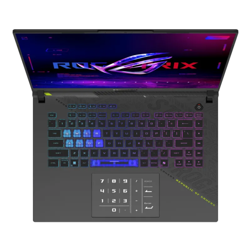ASUS ROG Strix G16 G614FR AMD Ryzen 9 9955HX3D RTX 5070 Ti 12GB Graphics 16" FHD+ Gaming Laptop
