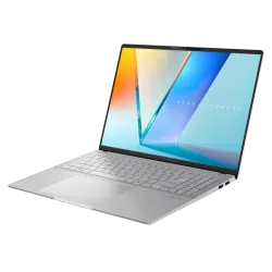 ASUS Vivobook S 16 OLED M5606KA Ryzen AI 5 340 3K OLED Copilot+PC 16" Cool Silver Laptop  ASUS Vivobook S 16 OLED M5606KA Ryzen AI 5 340 3K OLED Copilot+PC 16" Cool Silver Laptop