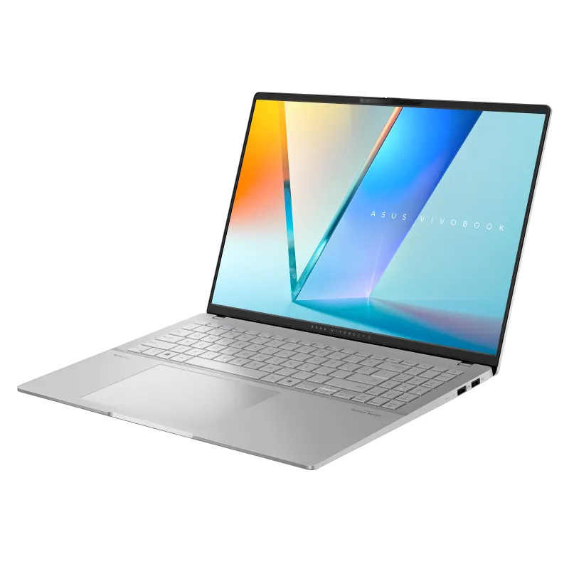 ASUS Vivobook S 16 OLED M5606KA Ryzen AI 5 340 3K OLED Copilot+PC 16" Cool Silver Laptop  ASUS Vivobook S 16 OLED M5606KA Ryzen AI 5 340 3K OLED Copilot+PC 16" Cool Silver Laptop