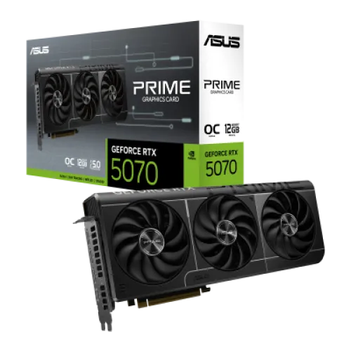 ASUS PRIME GeForce RTX 5070 GDDR7 OC Edition 12GB Graphics Card