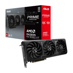 ASUS PRIME Radeon RX 9060XT O16G OC 16GB GDDR6 Graphics Card
