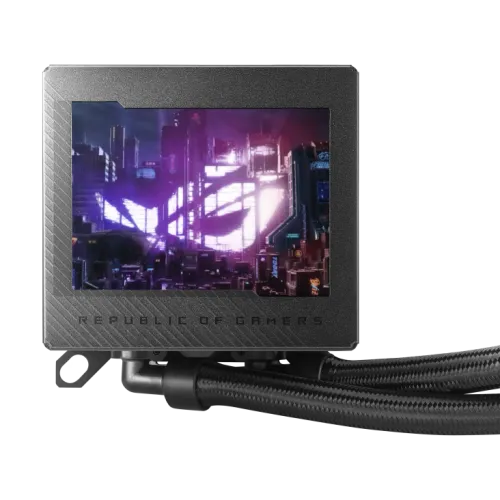 Asus ROG RYUJIN III 360 AIO 3.5" LCD Display Liquid CPU Cooler