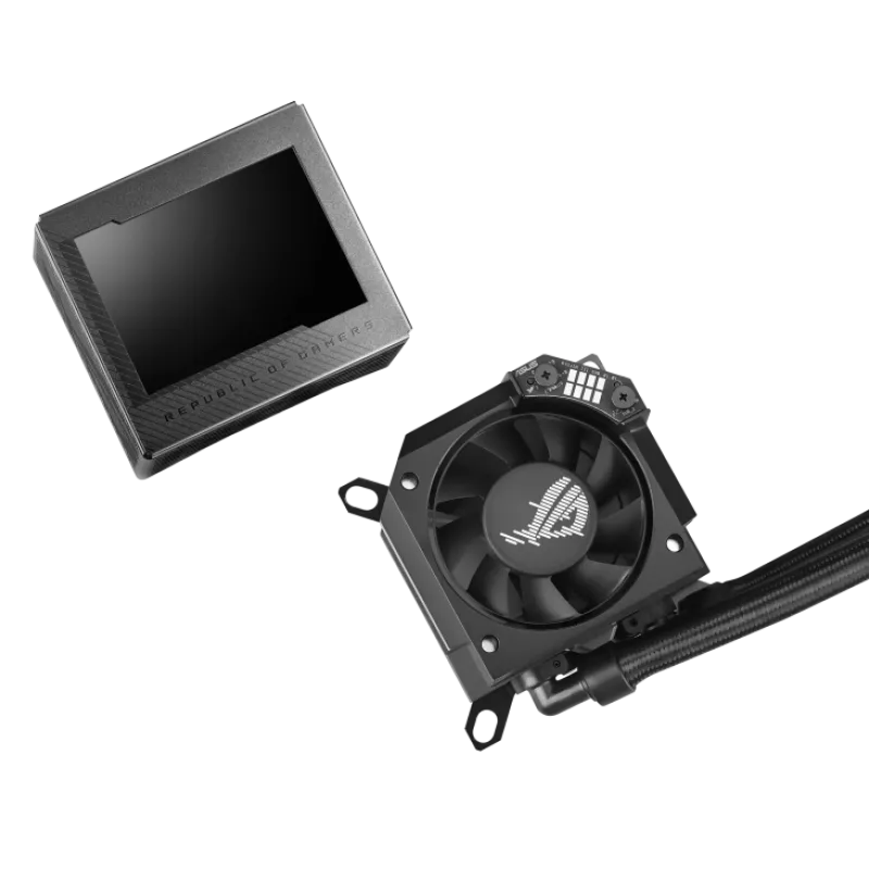 Asus ROG RYUJIN III 360 AIO 3.5" LCD Display Liquid CPU Cooler