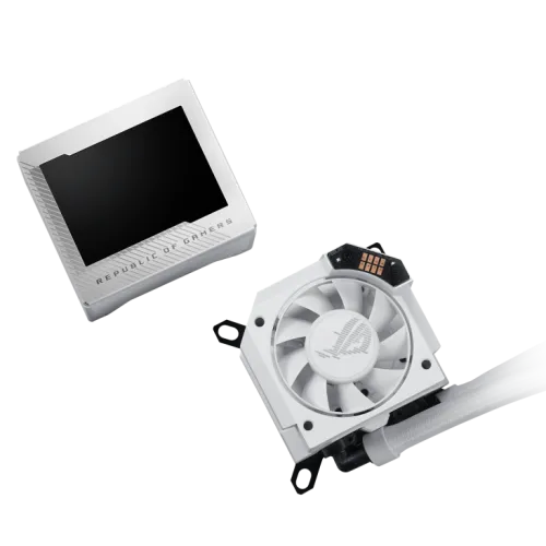 Asus ROG RYUJIN III 360 ARGB White AIO 3.5" LCD Display Liquid CPU Cooler
