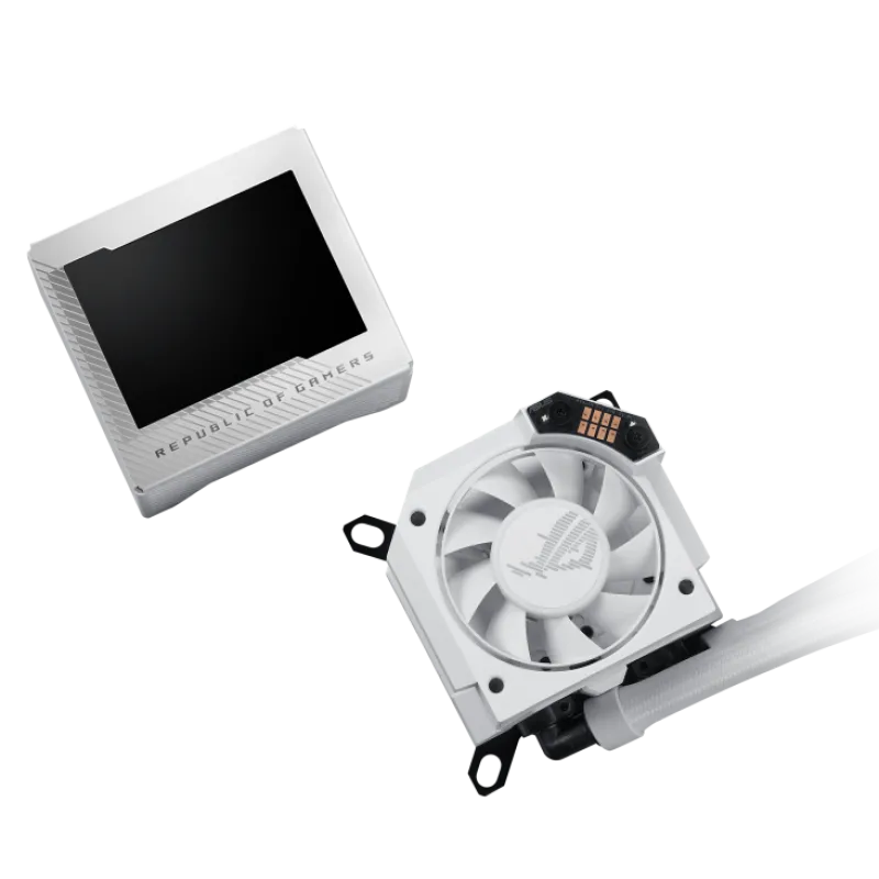 Asus ROG RYUJIN III 360 ARGB White AIO 3.5" LCD Display Liquid CPU Cooler