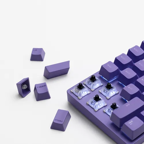 Rapoo V500 PRO Backlit USB Mechanical Gaming Keyboard Purple