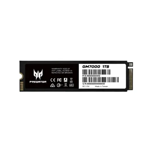 Acer Predator GM7000 1TB PCIe4.0 M.2 SSD With DRAM
