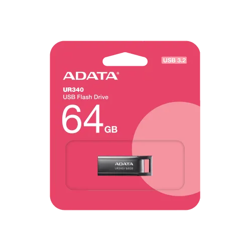 ADATA UR340 64GB USB 3.2 Metal Body Pen Drive