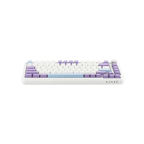 Ajazz AK820 MAX HE Mechanical Keyboard Purple White Blue