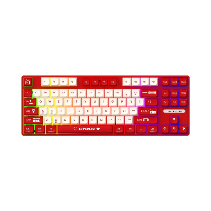 Ajazz AK870 MC Hot-swap Mechanical Keyboard