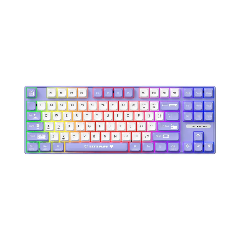Ajazz AK870 MC Hot-swap Mechanical Keyboard