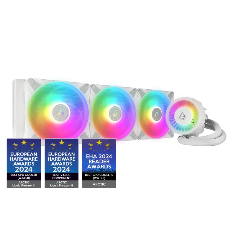 Arctic Liquid Freezer III 420MM ARGB Liquid CPU Cooler White