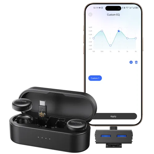 Boya BOYALINK 3 AI-Powered Button Wireless Microphone System
