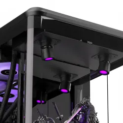 Cooler Master MasterFrame 360 PANORAMA Mid Tower Cabinet Case - Black