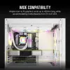 Corsair 5000D CORE AIRFLOW Mid-Tower ATX PC Case — White