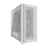 Corsair 5000D CORE AIRFLOW Mid-Tower ATX PC Case — White