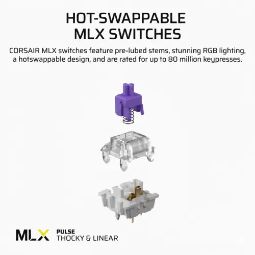 Corsair VANGUARD 96 Mechanical Gaming Keyboard