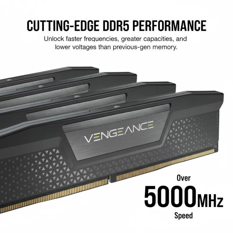 Corsair VENGEANCE 16GB DDR5 5600MHz CL40 Desktop RAM