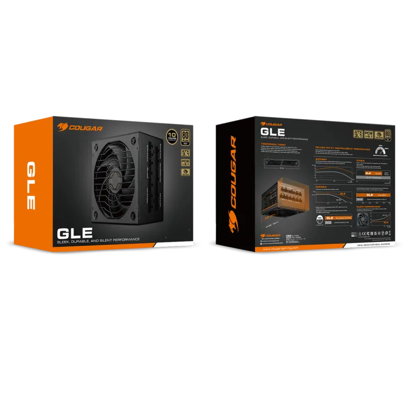 Cougar GLE 1000W 80 Plus Gold Full-Modular ATX Power Supply