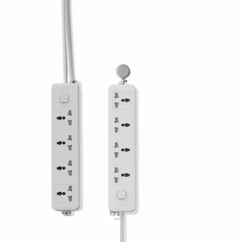 Deli CT703 2 Pin 4 Port 3 Meter Power Strip