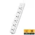 Deli CT705ES 3 Pin 6 Port 3 Meter Power Strip With Surge Protection