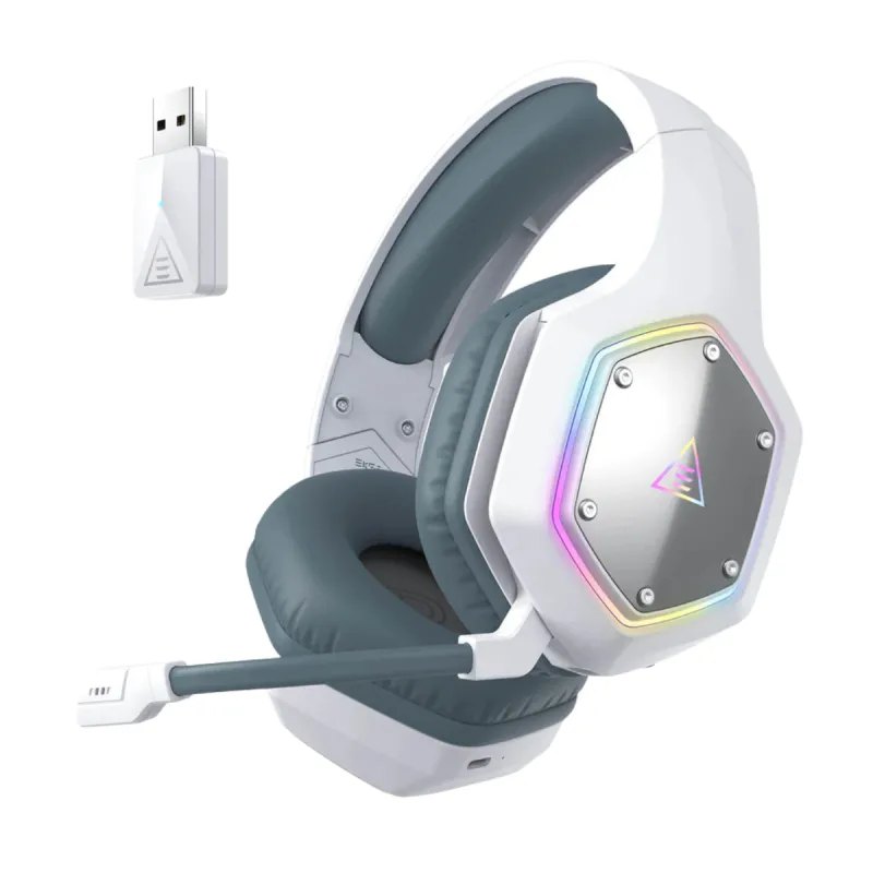 EKSA E1000 WT ENC Wireless Gaming Headphone White